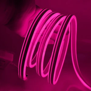 Ema Dükkan 220 Volt Neon LED Tak Çalıştır Esnek Şerit Neon LED Aydınlatma 8X16 mm Hortum LED