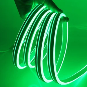 Ema Dükkan 220 Volt Neon LED Tak Çalıştır Esnek Şerit Neon LED Aydınlatma 8X16 mm Hortum LED