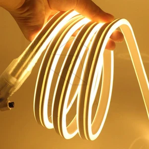 Ema Dükkan 220 Volt Neon LED Tak Çalıştır Esnek Şerit Neon LED Aydınlatma 8X16 mm Hortum LED