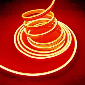 Ema Dükkan 220 Volt Neon LED Tak Çalıştır Esnek Şerit Neon LED Aydınlatma 8X16 mm Hortum LED