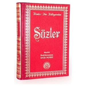 Sözler Orta Boy Sırtı Deri - Bediüzzaman Said Nursi