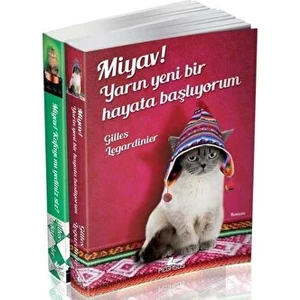 Miyav! 2 Kitaplık Romantik Komedi Seti - Aşk Dostluk ve Kediler & Gilles Legardinier