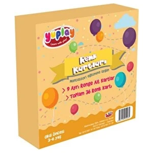 Renk Kartları - 36 Kart