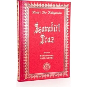 Işarat-Ül I'caz Orta Boy Sırtı Deri - Bediüzzaman Said Nursi