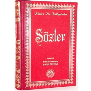 Sözler (Büyük Boy - Sırtı Deri) - Bediüzzaman Said Nursi