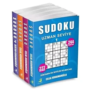 Sudoku Uzman Seviye Seti - 4 Kitap Takım