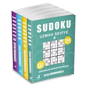 Sudoku Uzman Seviye Seti 2 - 4 Kitap Takım