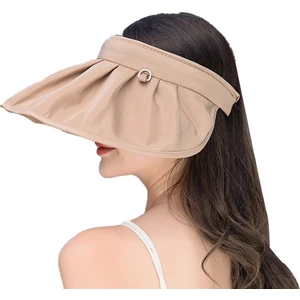Geniş Kenarlı Katlanabilir Güneş Şapkaları - Kadınlar Için Yaz Şapkası (Yurt Dışından)