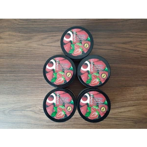 Face&body Scrub Peeling Gel Strawberry Çilek 5 Adet 300 ml
