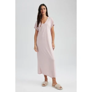 Fall in Love Regular Fit V Yaka Viskon Gecelik Z9744AZ23SM