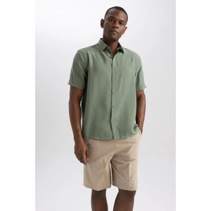 Regular Fit Poplin Kısa Kollu Gömlek B3090AX23HS
