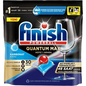 Quantum Max Soda Bulaşık Makinesi Tableti 30'lu