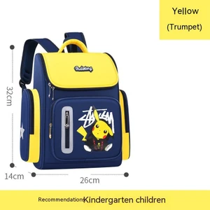 Suya Dayanıklı Pikachu Temalı Okul Çantası (Yurt Dışından)