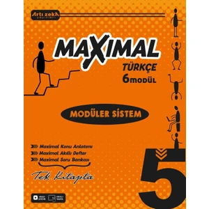 Artı Zeka Yayınları 5 Sınıf Maxımal Türkçe Modüler Sistem Seti (6 Modül)