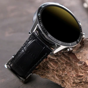 Huawei Watch 46mm Uyumlu Deri Kordon 46mm Watch GT4 Gt 2 3 4 5 Pro Se 2e Huawei Watch 4 Pro Ultimate Elite Gt2 E Gt2e Gt2pro Gt3 Pro Gt3pro Deri Kordon Kayış 46 22mm