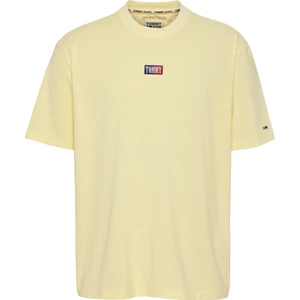 Tommy Jeans Erkek Sarı Tişört ( Model Kodu : DM0DM16314 )