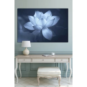 Seİs Tablo Lotus Çiçeği ve Huzur Yaşam Dekoratif Kanvas Tablo - 70X120 Ebat