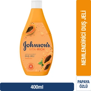 Johnson's Vita-Rich Papaya Özlü Nemlendirici Duş Jeli 400ml