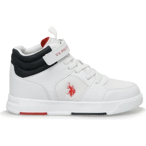 U.S. Polo Assn. Dama Jr 3fx Beyaz Erkek Çocuk High Sneaker