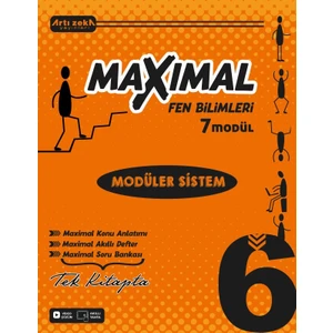 Artı Zeka Yayınları 6 Sınıf Maxımal Fen Bilimleri Modüler Sistem Seti (6 Modül)