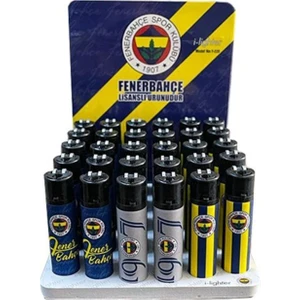 İndirim Center Fenerbahçe Baskılı Lisanslı Taşlı Çakmak 3 Adet