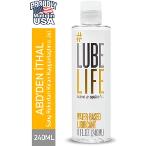 Lube Life Doğal  Jel Su Bazlı 240 ml