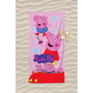 Erays Home Erayshome Peppa Pig Desenli Baskılı Plaj Havlusu