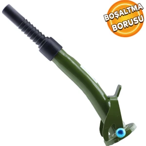 King Metal Dayanıklı Benzin Akaryakıt Mazot Boşaltma Borusu Aparat