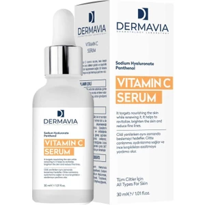 Aydınlatıcı Leke Karşıtı Vitamin C Serumu Parlak Dayanıklı Görünüm 30 ml