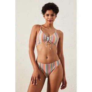 Camacho Çizgili Bikini Üstü