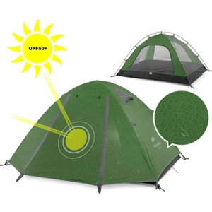 Naturehike P-Serisi 3 Kişilik Kamp Çadırı Haki