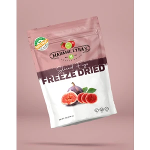 Madame Lyra's Freeze Dried (Dondurularak Kurutulmuş) Incir Dilimleri - 16GR * 8'li Kutu