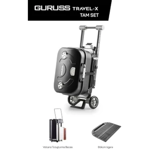 Guruss Travel-X Taşınabilir Mangal Tam Set