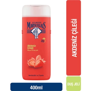 Le Petit Marseillais Ekstra Yumuşak Formüllü Duş Jeli Organik Akdeniz Çileği 400 ml
