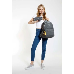 Crazy Gri Sırt Çantası K1439