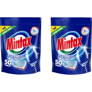 Bulaşık Makinesi Tableti Fosfatsız 50'li x 2 Adet