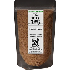 Tunalı Lokman Hekim Taze Keten Tohumu (Öğütülmüş) 100 gr  + Chia Tohumu 100  gr