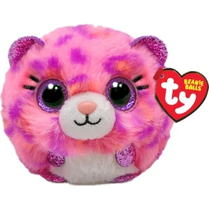 Teeny Puffies Pembe Leopar 10 cm