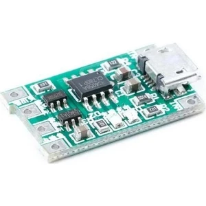 TP4056 3,7V Lityum Pil Şarj Modülü - Şarj Deşarj Korumalı