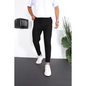 Premium Dokulu Duble Paça Fit PANTOLON-SIYAHVLBRTKEP100100
