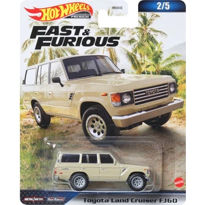 Hot Wheels Fast & Furious Premium Metal Oyuncak Araba Toyota Land Cruiser FJ60 Işıksız