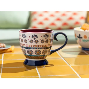 English Home Exotic Artsy New Bone China Kupa 460 ml Lacivert