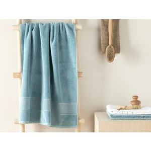 English Home Delu x e Low Twist Low Twist Banyo Havlusu 70 x 140 cm Mavi