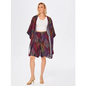 Faik Sönmez Iri Yaprak Desen Kimono 67449