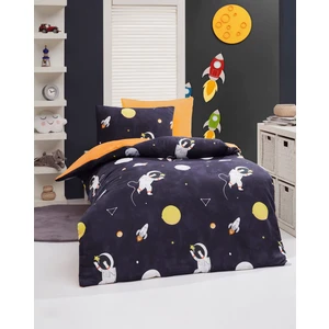 Enlora Home Junior Nevresim Seti Tek Kişilik Astron Lacivert