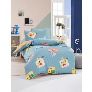 Enlora Home Junior Nevresim Seti Tek Kişilik Good Dino Yeşil