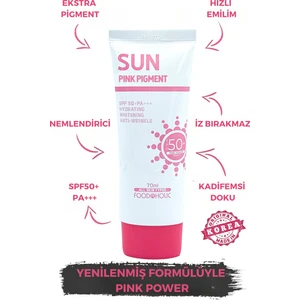 Pinkpower Adenozin Içeren Yapışkan His Bırakmayan SPF50 Pa Uva/uvb Güneş Kremi 70ML