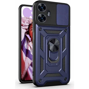 Realme C55 Kılıf Impact Resistant Lacivert