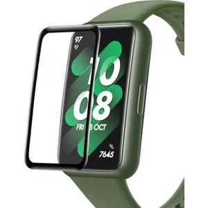 Huawei Band 8 Tam Kaplayan Nano Cam Ekran Koruyucu Siyah