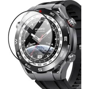 Huawei Watch Ultimate Tam Kaplayan Nano Cam Ekran Koruyucu Siyah